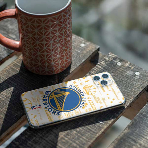 NBA Golden State Warriors Historic Blast iPhone 11 Pro Max Skin