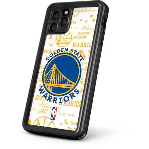 NBA Golden State Warriors Historic Blast iPhone 11 Pro Max Waterproof Case