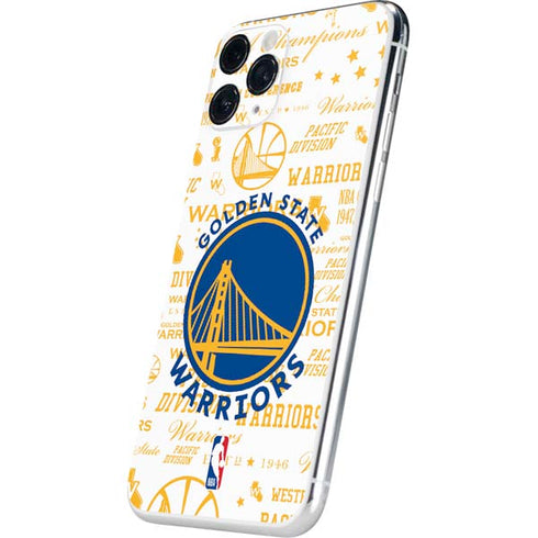 NBA Golden State Warriors Historic Blast iPhone 11 Pro Skin