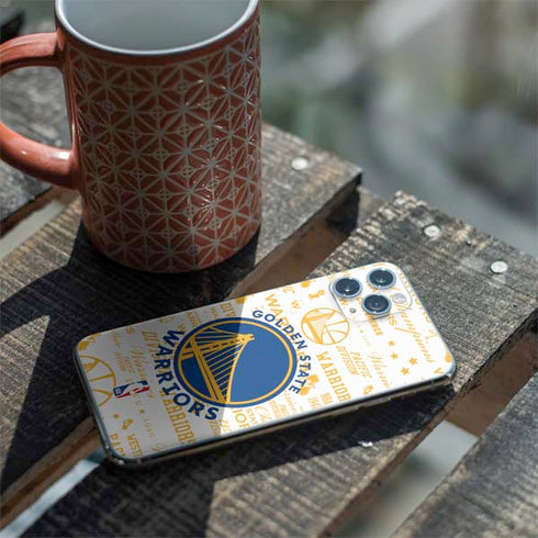 NBA Golden State Warriors Historic Blast iPhone 11 Pro Skin