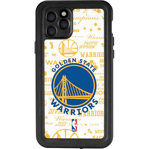 NBA Golden State Warriors Historic Blast iPhone 11 Pro Waterproof Case