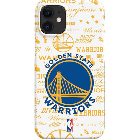 NBA Golden State Warriors Historic Blast iPhone 12 Mini Lite Case