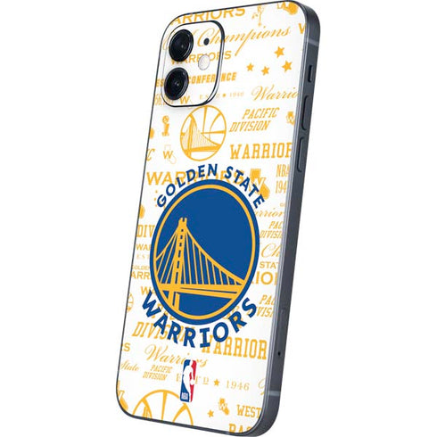 NBA Golden State Warriors Historic Blast iPhone 12 Mini Skin