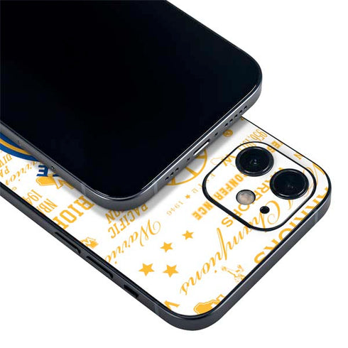 NBA Golden State Warriors Historic Blast iPhone 12 Mini Skin