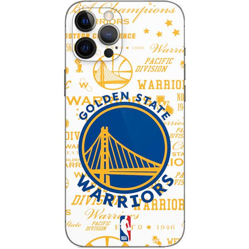 NBA Golden State Warriors Historic Blast iPhone 12 Pro Max Skin