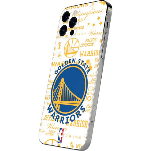 NBA Golden State Warriors Historic Blast iPhone 12 Pro Skin