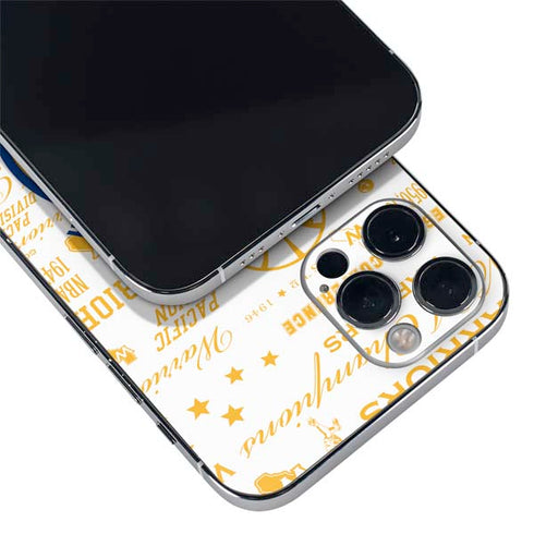 NBA Golden State Warriors Historic Blast iPhone 12 Pro Skin