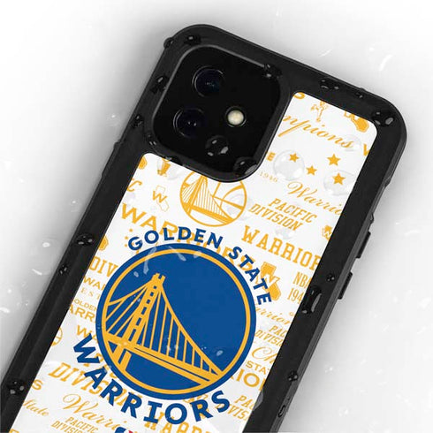 NBA Golden State Warriors Historic Blast iPhone 12 Waterproof Case