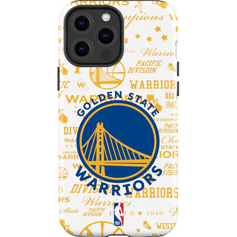 NBA Golden State Warriors Historic Blast iPhone 13 Pro Max Impact Case