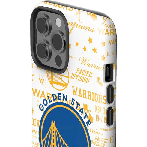 NBA Golden State Warriors Historic Blast iPhone 13 Pro Max Impact Case