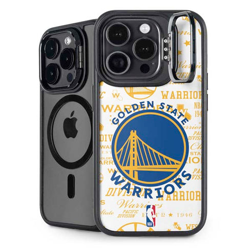 NBA Golden State Warriors Historic Blast iPhone 13 Pro Max Kickstand Case