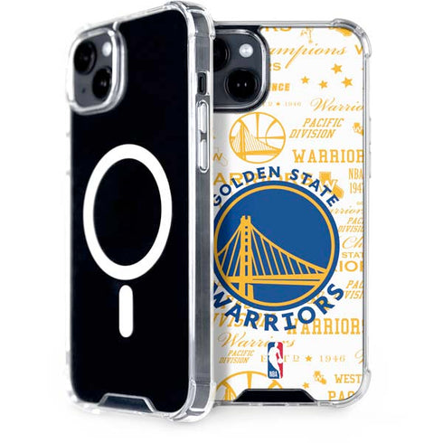 NBA Golden State Warriors Historic Blast iPhone 14 MagSafe Case