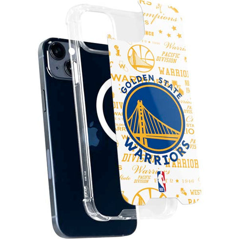 NBA Golden State Warriors Historic Blast iPhone 14 Plus MagSafe Case