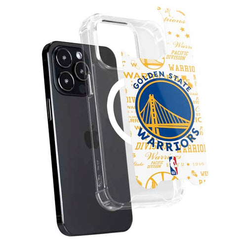 NBA Golden State Warriors Historic Blast iPhone 14 Pro MagSafe Case