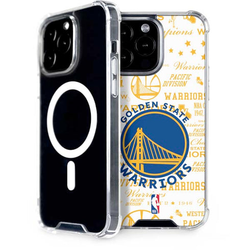 NBA Golden State Warriors Historic Blast iPhone 14 Pro Max MagSafe Case