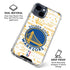 NBA Golden State Warriors Historic Blast iPhone 15 Clear Case