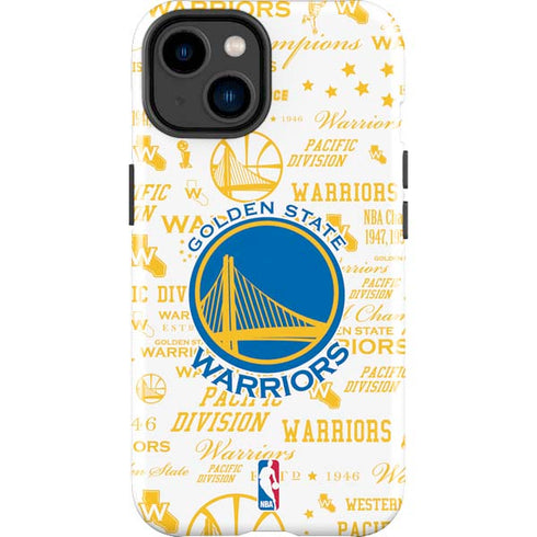 NBA Golden State Warriors Historic Blast iPhone 15 Impact Case