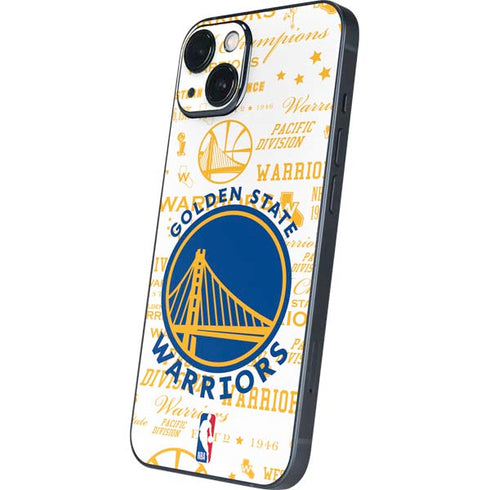 NBA Golden State Warriors Historic Blast iPhone 15 Plus Skin
