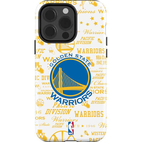 NBA Golden State Warriors Historic Blast iPhone 15 Pro Impact Case