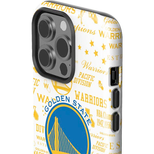 NBA Golden State Warriors Historic Blast iPhone 15 Pro Impact Case