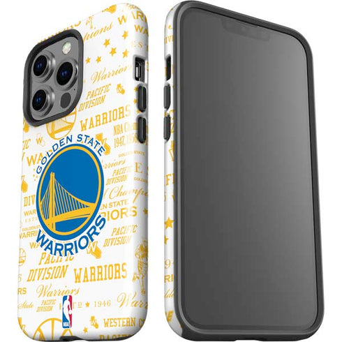 NBA Golden State Warriors Historic Blast iPhone 15 Pro Impact Case