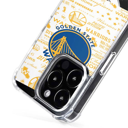 NBA Golden State Warriors Historic Blast iPhone 15 Pro MagSafe Case
