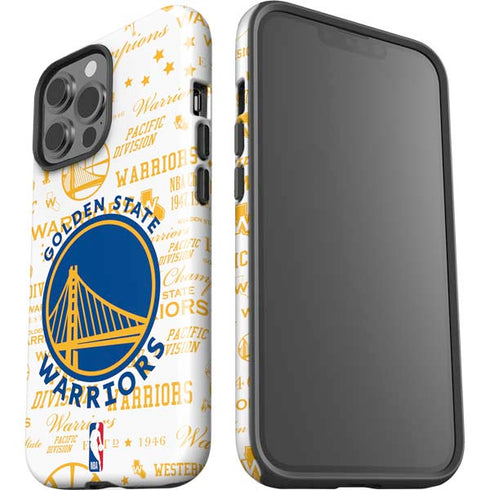 NBA Golden State Warriors Historic Blast iPhone 15 Pro Max Impact Case