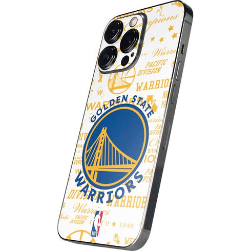 NBA Golden State Warriors Historic Blast iPhone 15 Pro Skin
