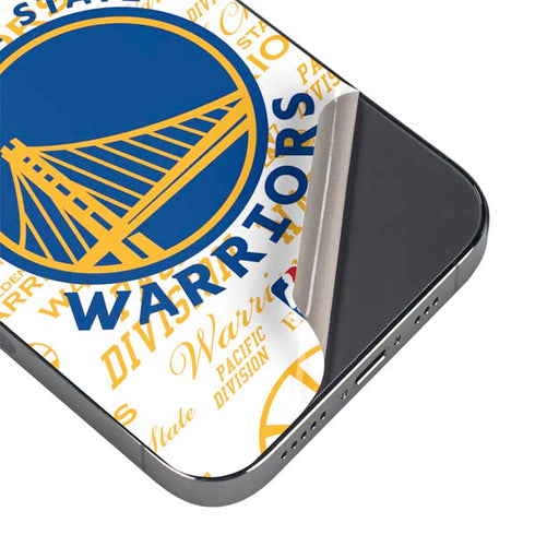 NBA Golden State Warriors Historic Blast iPhone 15 Pro Skin