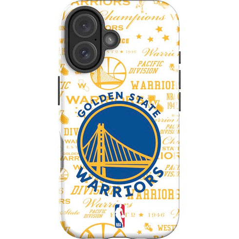 NBA Golden State Warriors Historic Blast iPhone 16 Plus Impact Case