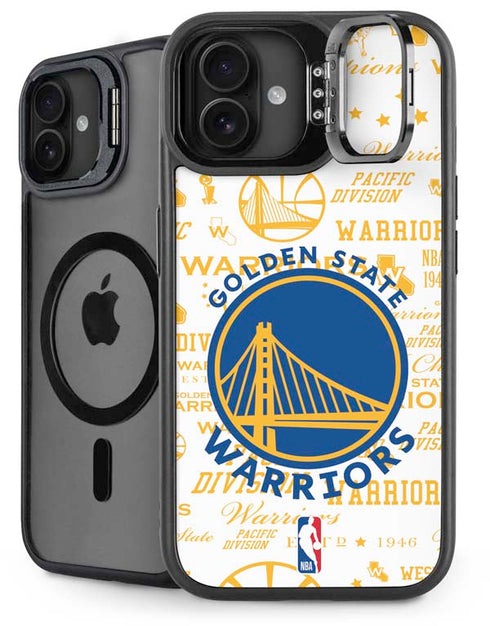 NBA Golden State Warriors Historic Blast iPhone 16 Plus Kickstand Case