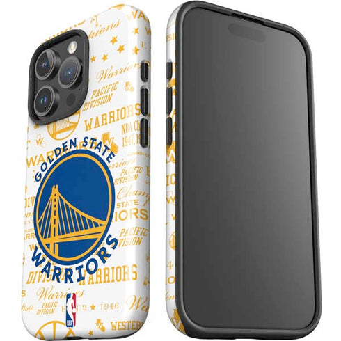 NBA Golden State Warriors Historic Blast iPhone 16 Pro Impact Case