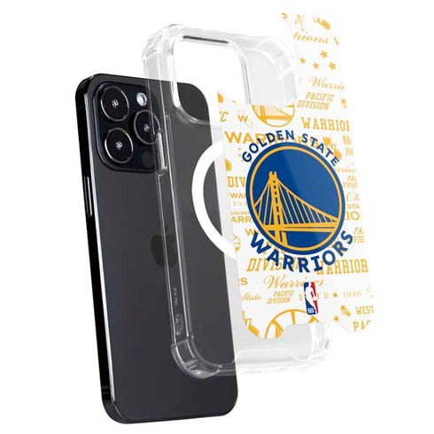 NBA Golden State Warriors Historic Blast iPhone 16 Pro MagSafe Case