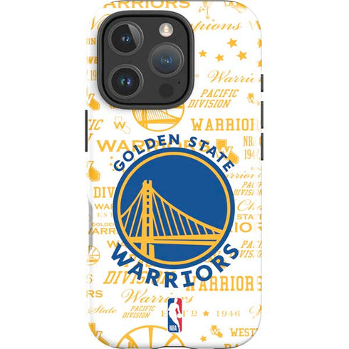 NBA Golden State Warriors Historic Blast iPhone 16 Pro Max Impact Case