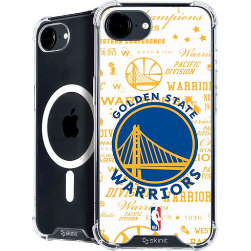 NBA Golden State Warriors Historic Blast iPhone 16e MagSafe Case