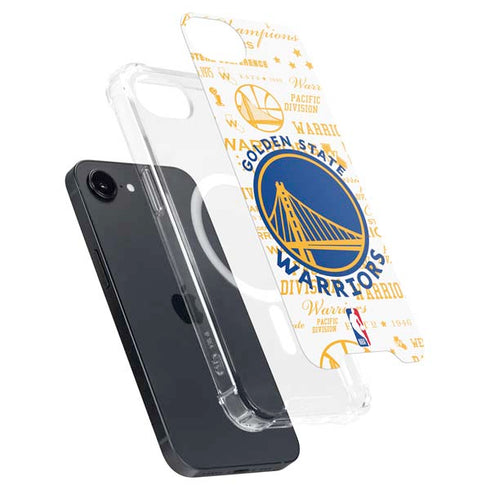 NBA Golden State Warriors Historic Blast iPhone 16e MagSafe Case