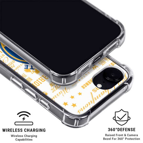 NBA Golden State Warriors Historic Blast iPhone 16e MagSafe Case