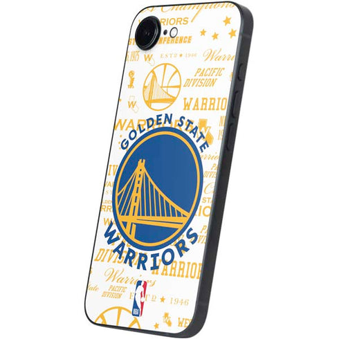 NBA Golden State Warriors Historic Blast iPhone 16e Skin