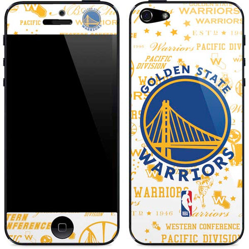 NBA Golden State Warriors Historic Blast iPhone 5/5s/5SE Skin