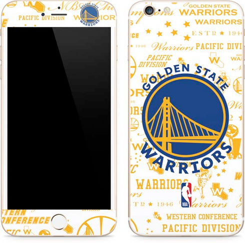NBA Golden State Warriors Historic Blast iPhone 6/6s Plus Skin