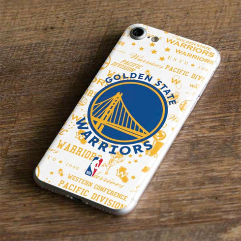 NBA Golden State Warriors Historic Blast iPhone 7 Skin