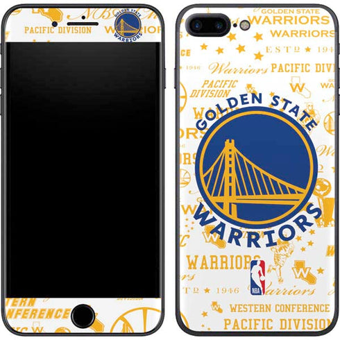 NBA Golden State Warriors Historic Blast iPhone 8 Plus Skin