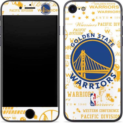 NBA Golden State Warriors Historic Blast iPhone 8 Skin