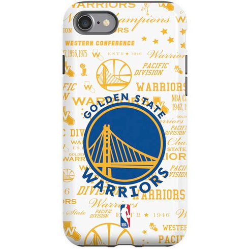 NBA Golden State Warriors Historic Blast iPhone SE (2nd & 3rd Gen) Pro Case