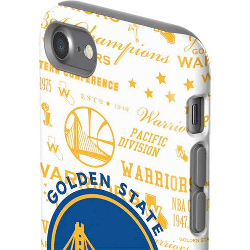 NBA Golden State Warriors Historic Blast iPhone SE (2nd & 3rd Gen) Pro Case