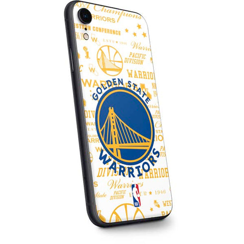 NBA Golden State Warriors Historic Blast iPhone XR Skin