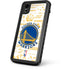 NBA Golden State Warriors Historic Blast iPhone XR Waterproof Case
