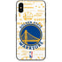 NBA Golden State Warriors Historic Blast iPhone XS Skin