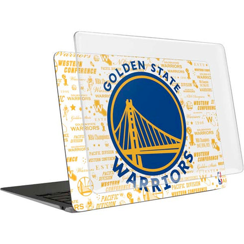 NBA Golden State Warriors Historic Blast MacBook Air 13in (2020) Case plus Skin