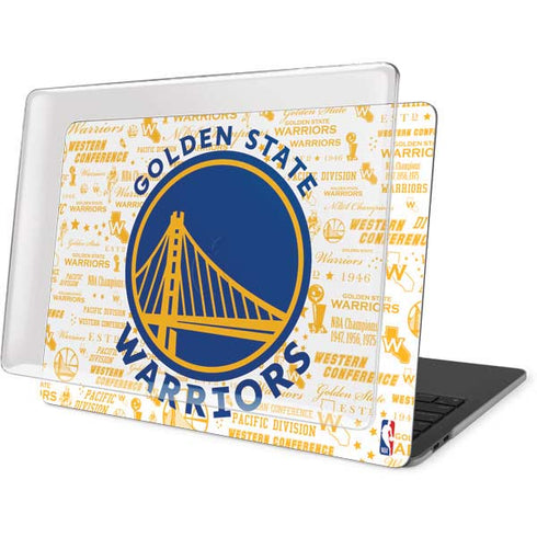 NBA Golden State Warriors Historic Blast MacBook Pro 13in (2020) Case plus Skin